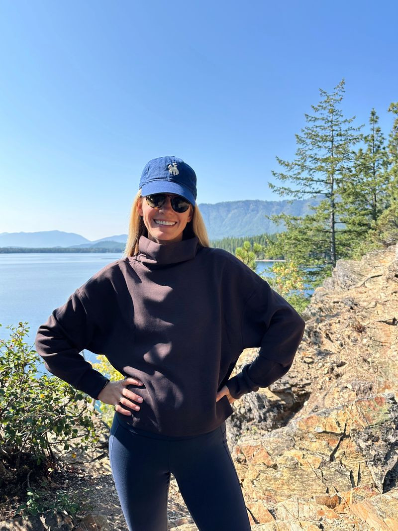 Chocolate Brown Athleisure Pullover 

 #LTKActive #LTKStyleTip #LTKTravel