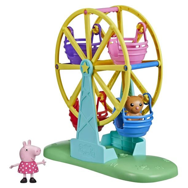 Peppa Pig Peppa’s Adventures Peppa’s Ferris Wheel Playset Preschool Toy, Toys for Kids Ages 3... | Walmart (US)