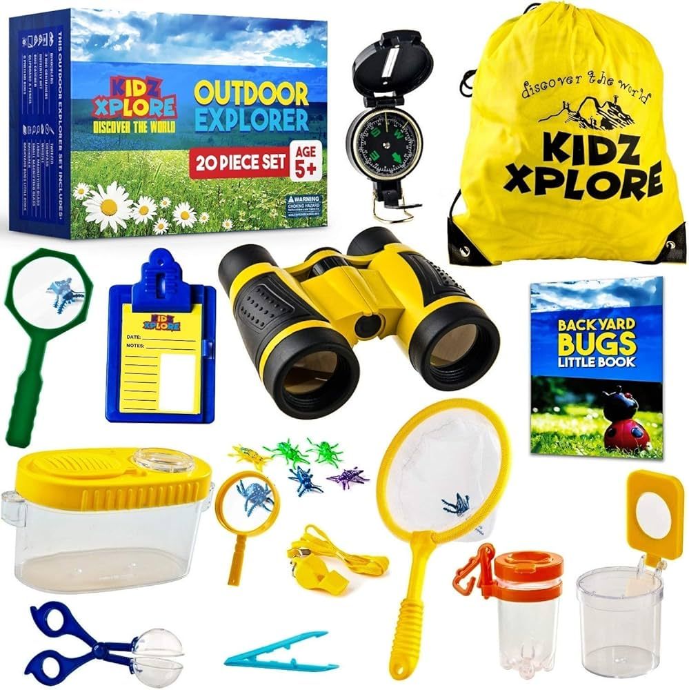 Kidz Xplore Outdoor Explorer Set - Bug Catching Kit Nature Exploration Children Outdoor Games Min... | Amazon (US)