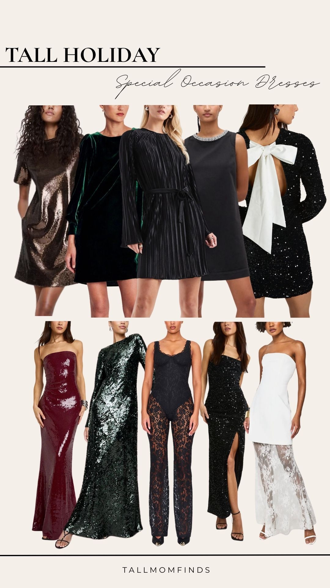 Stand tall and shine bright this holiday season!

These special occasion dresses are made just for you! Elegant fits, flattering lengths, and festive styles that make every event feel magical!

#LTKHoliday #LTKTall #LTKSeasonal