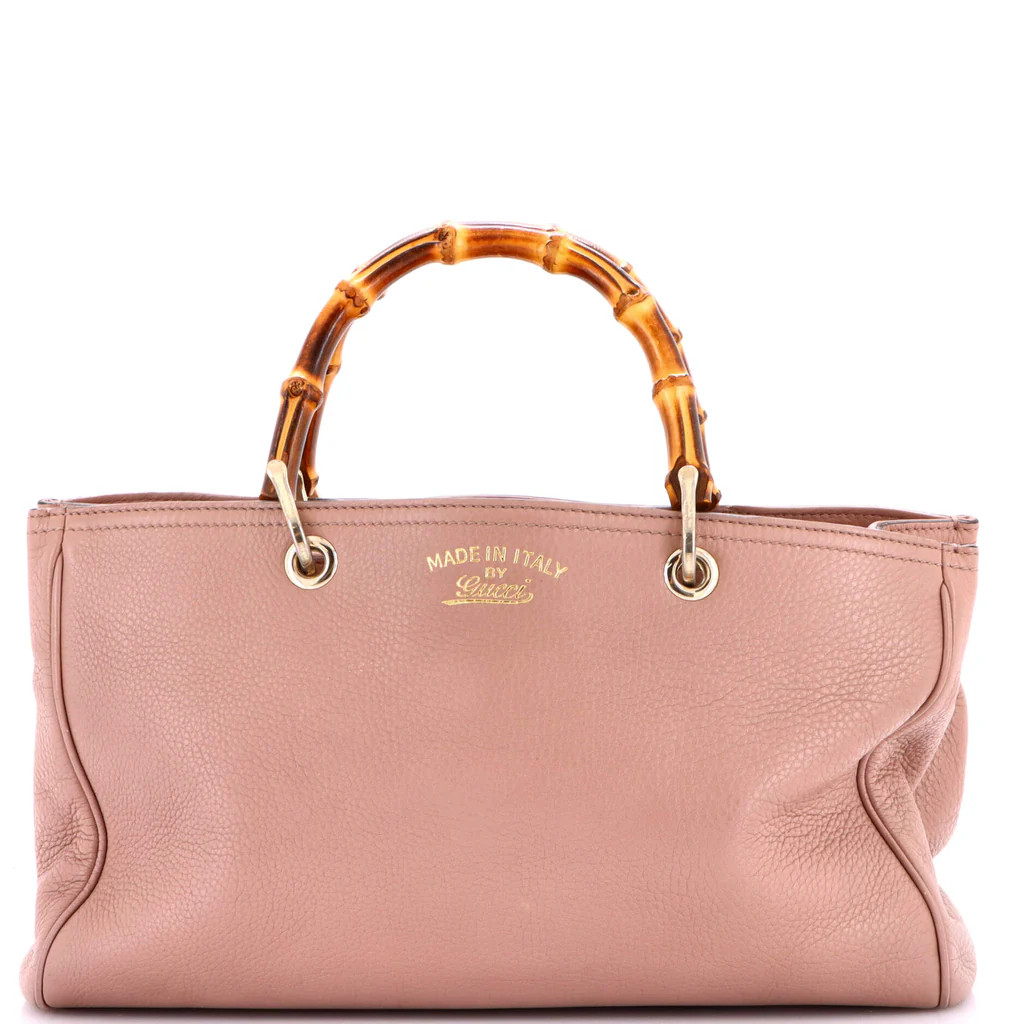 Bamboo Shopper Tote Leather Medium | Rebag