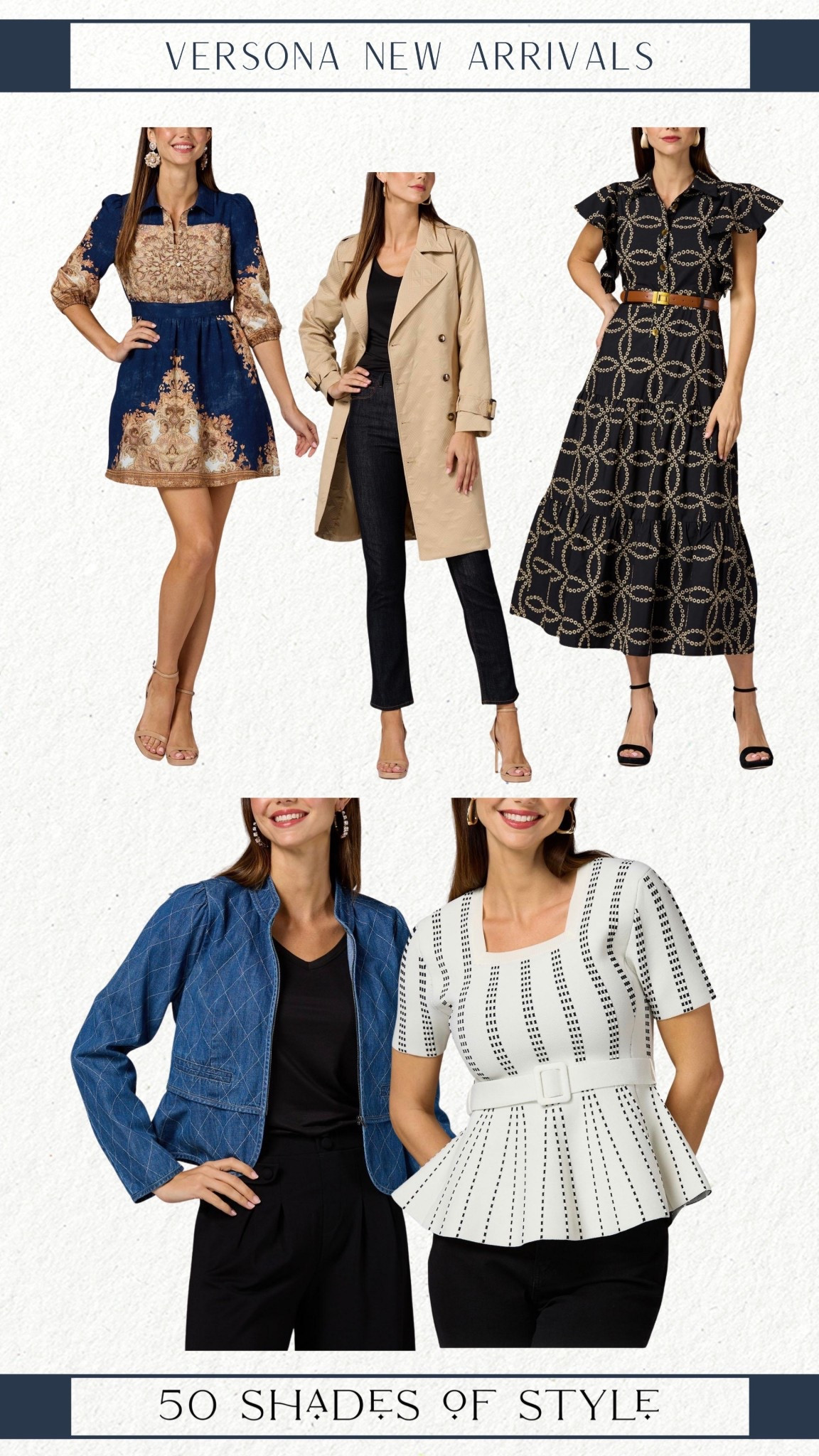 blue dress, trench coat, black dress, denim jacket, spring outfit 

#LTKootd #LTKSeasonal #LTKgrwm