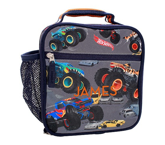 Hot Wheels Monster Trucks(TM) Mackenzie Cold Pack RPET Lunch Box | Pottery Barn Kids