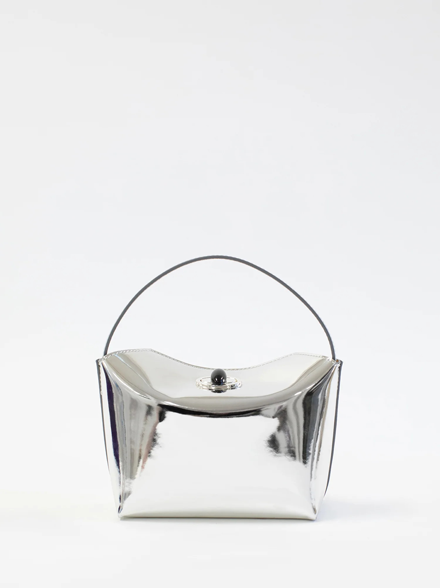 Christopher Esber | Turnlock Metallic Mini Bag | Christopher Esber (Global)