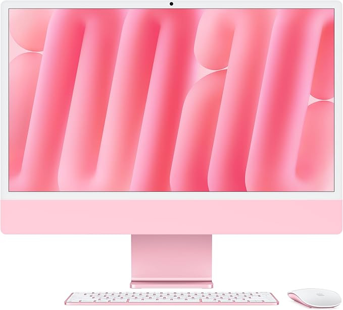 Apple 2024 iMac All-in-One Desktop Computer with M4 chip with 10-core CPU and 10-core GPU: Built ... | Amazon (US)