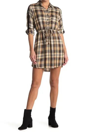 Plaid Shirt Dress | Nordstrom Rack