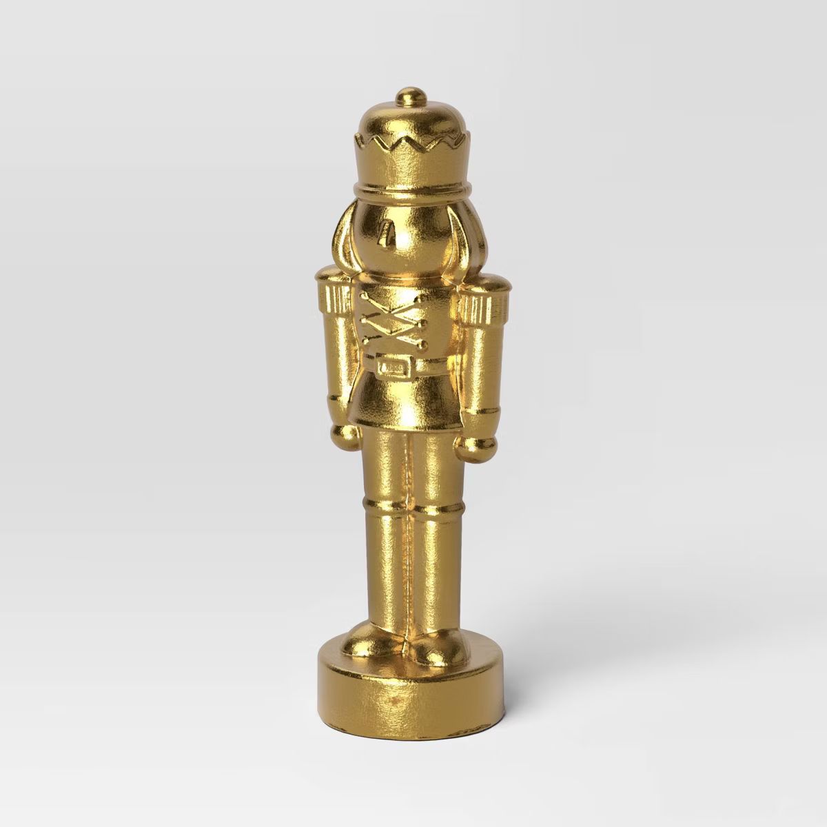 Metallic Christmas Decorative Nutcracker - Wondershop™ Gold | Target