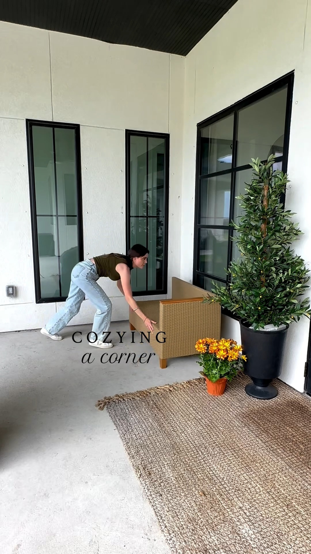 Expensive taste on an Amazon budget 🙌 This 3 piece outdoor patio set is the perfect way to create a cozy corner! Adds soooo much character to a new construction home!

#LTKHome #LTKFamily #LTKStyleTip