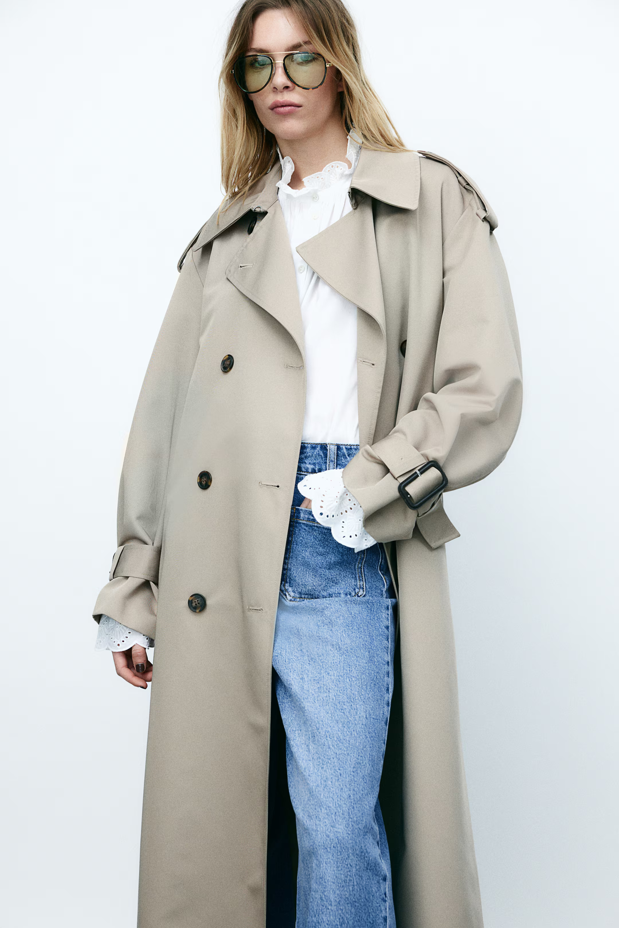 Wide High Jeans | H&M (US + CA)