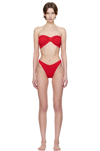 Hunza G - Red Tina Bikini | SSENSE