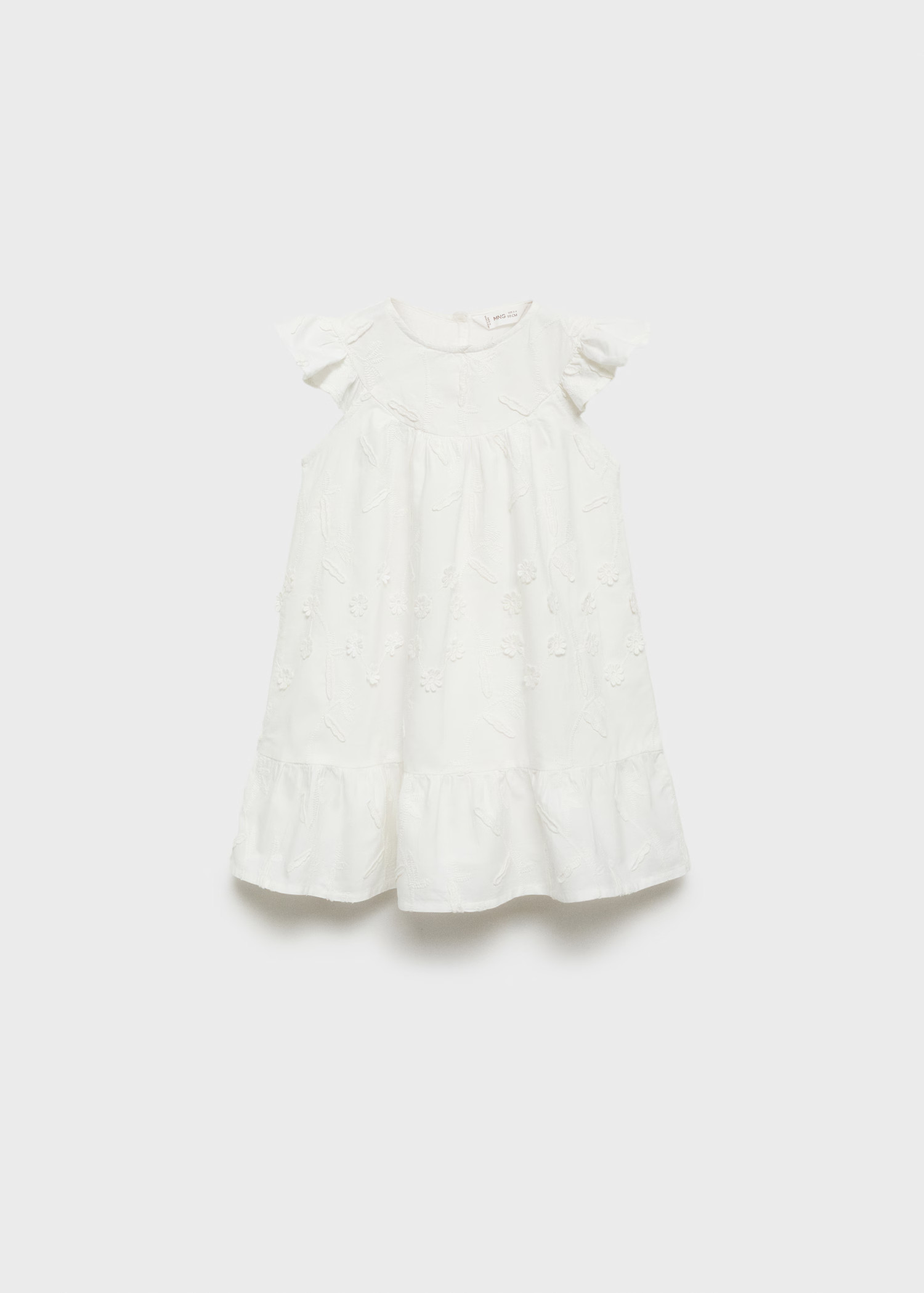 Floral embroidery dress - Kids | MANGO USA | Mango (US/MX/AU)