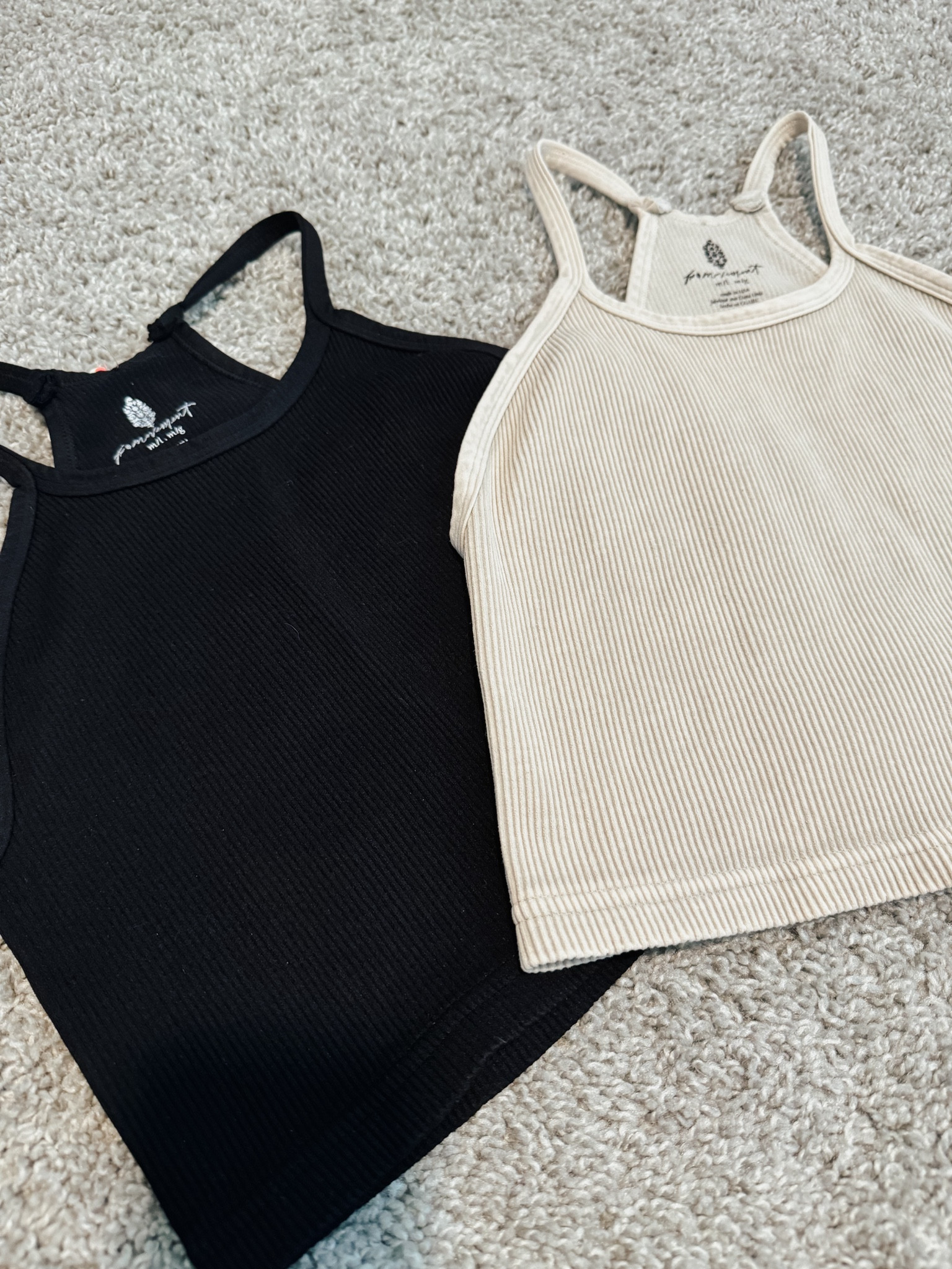 When the tank is SO good you buy it in a second color 🙌

I got the tan last summer and went back for the black one yesterday — literally a closet staple that you don’t even have to wear a bra with. 

I’m a 36C for reference and I always have a bra on with every other top!! The ribbed + supportive material makes this possible for me <3

#LTKFindsUnder50 #LTKActive #LTKFitness