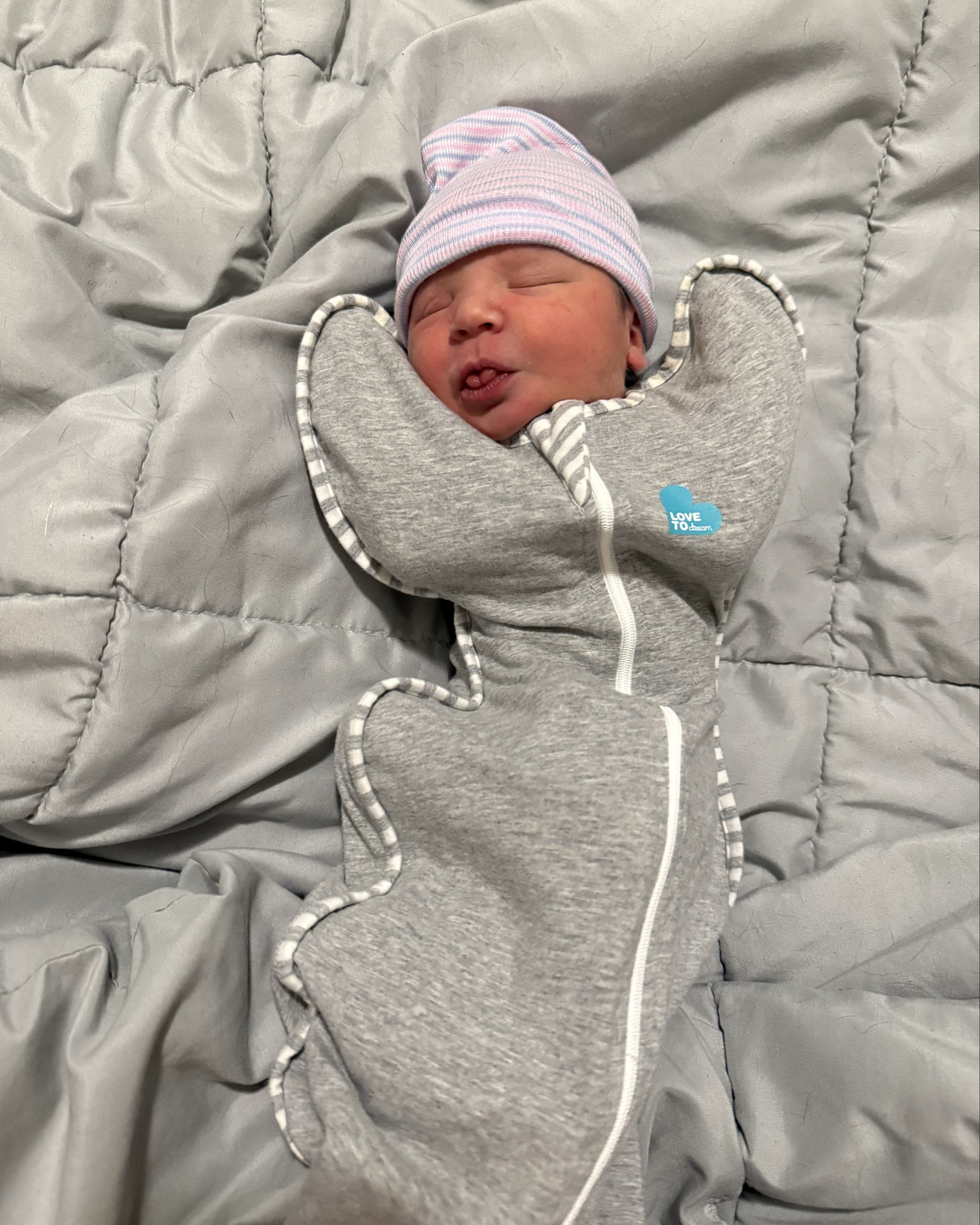 If your newborn loves sleeping with their hands up by their face like mine does 🤍 this Love to Dream swaddle has been a GAME changer. It keeps baby cozy while still letting them self-soothe naturally 🙌 Definitely one of our newborn must-haves! #ltkfamily #newbornmusthaves #momfinds #babysleep #newmomlife

#LTKmomlife #LTKBaby