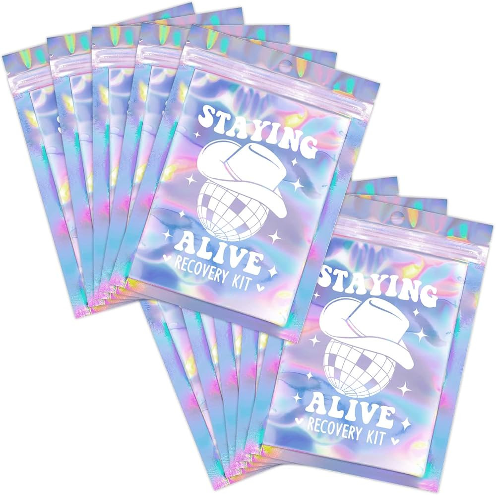 Yaaaaasss! 16pcs Staying Alive Bachelorette Party Favors - (5"x7") Disco Party Supplies Western C... | Amazon (US)