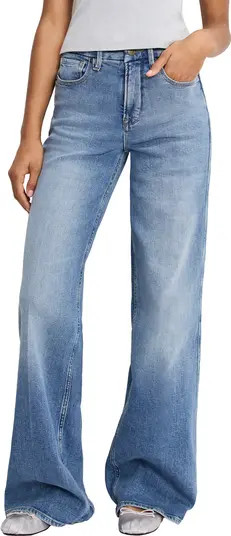 Good American Good Skate Wide Leg Jeans | Nordstrom | Nordstrom