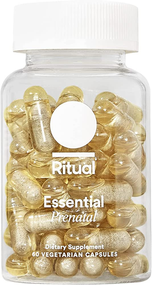 Ritual Prenatal Vitamin: Folate & Choline for Neural Tube Support, Omega-3 DHA for Fetal Brain De... | Amazon (US)