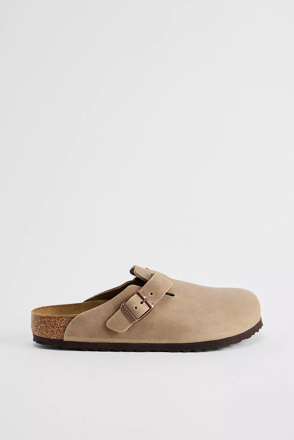 Birkenstock Boston Oiled Tobacco Leather Clogs | Urban Outfitters UK