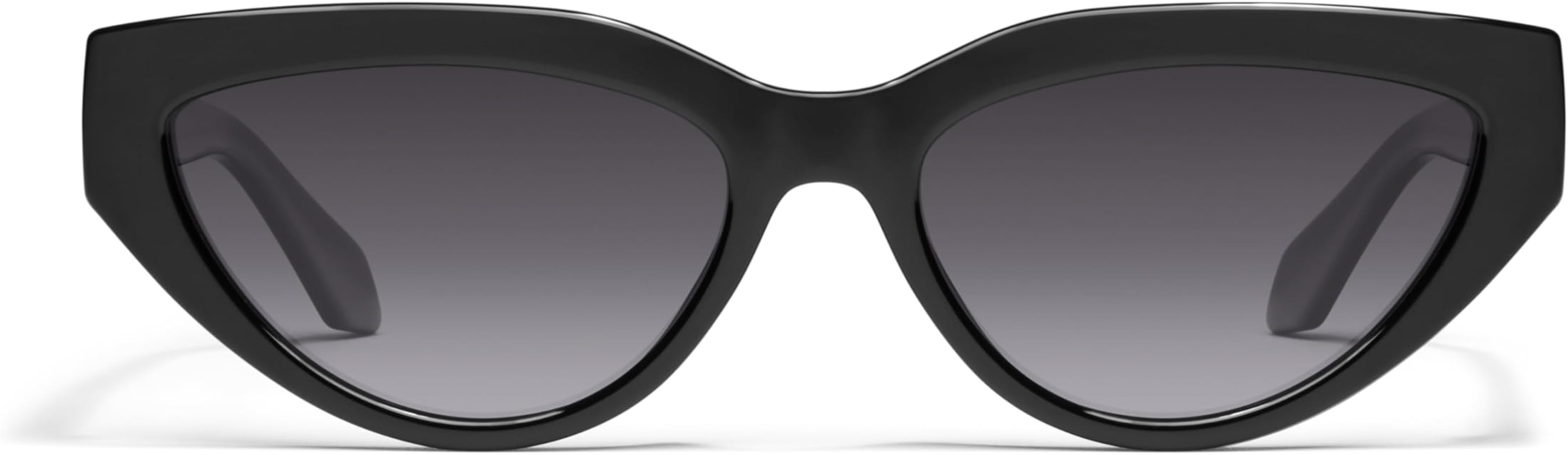 Quay - Womens Sunglasses, Polarized Cat Eye Lenses with UV Protection (Narrow Down, Black) | Amazon (US)