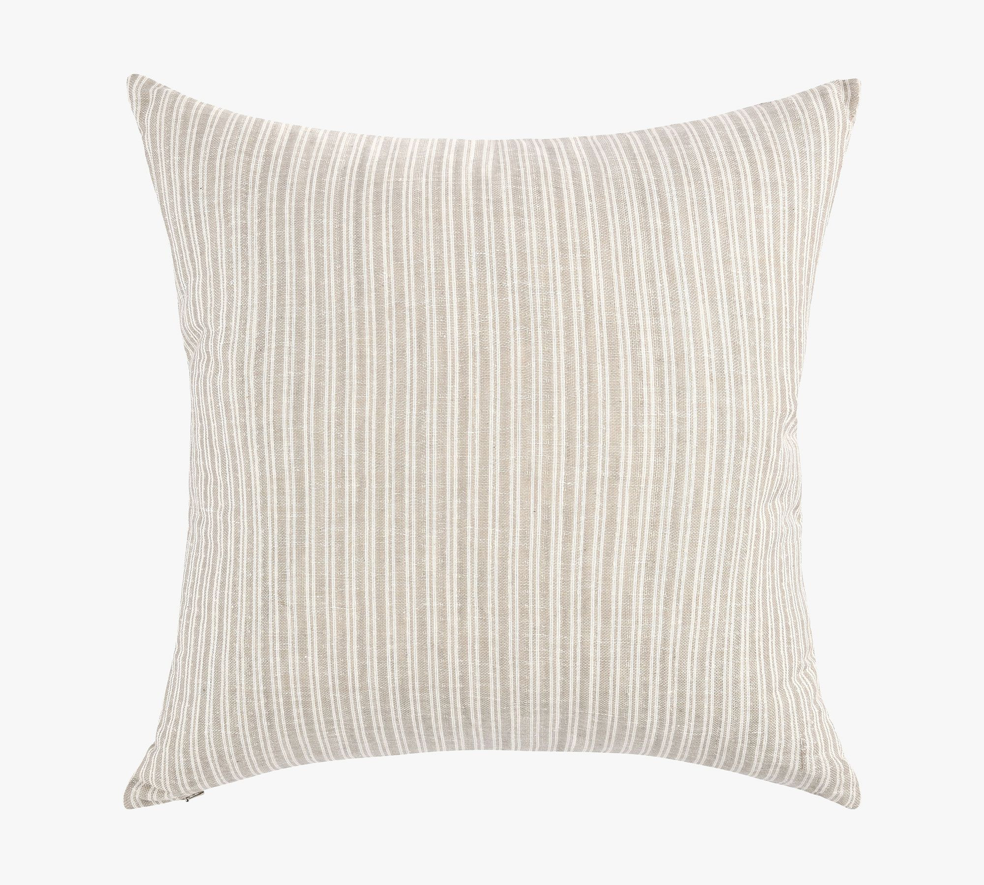 Antolin Striped Pillow Cover, 22"", Blue | Pottery Barn (US)