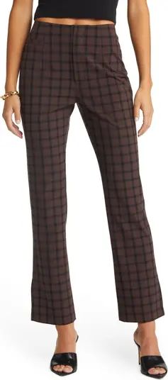 Plaid Bootcut Suit Pants | Nordstrom