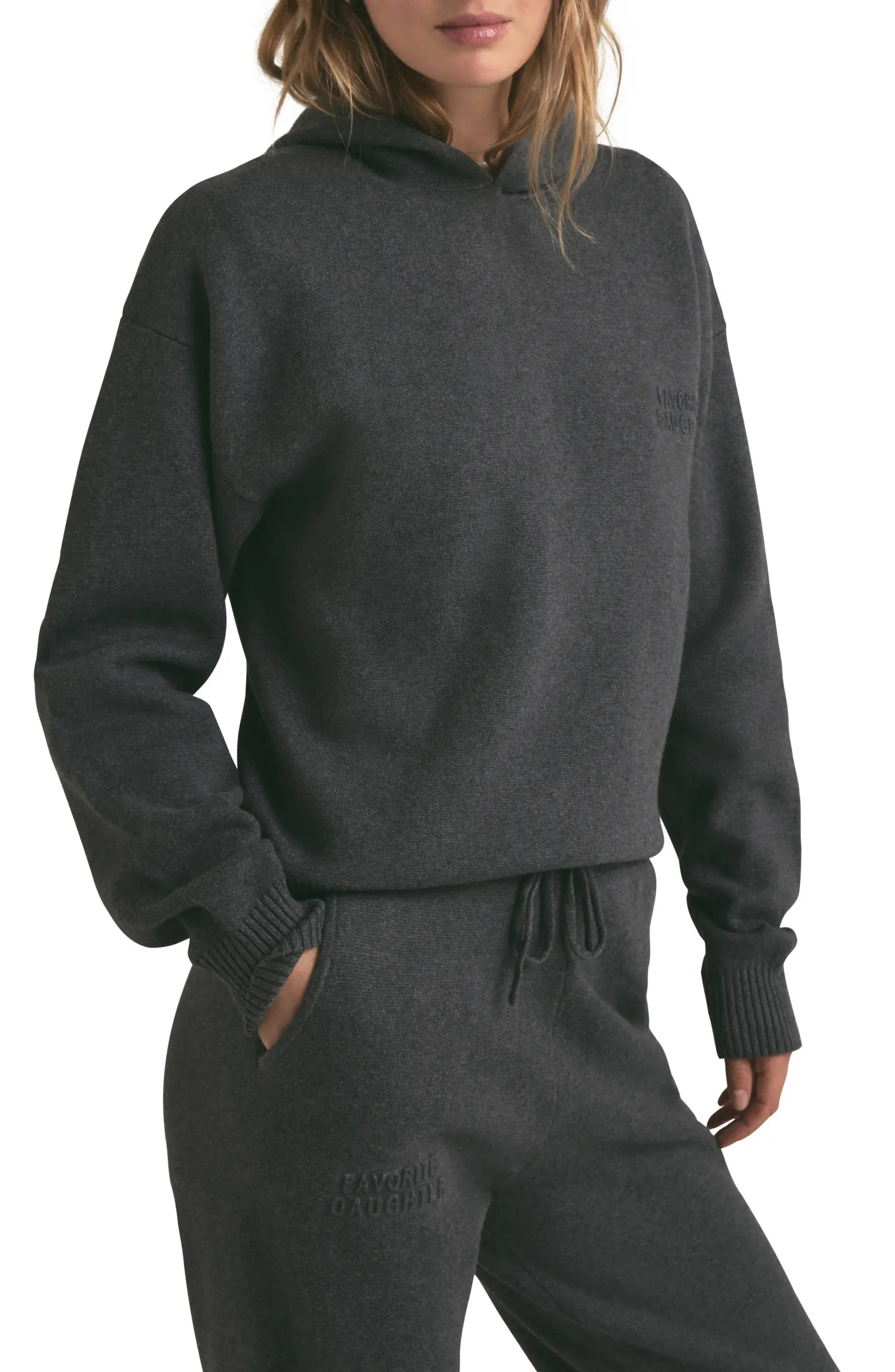 Fatigue Sisters Cotton & Cashmere Hoodie | Nordstrom