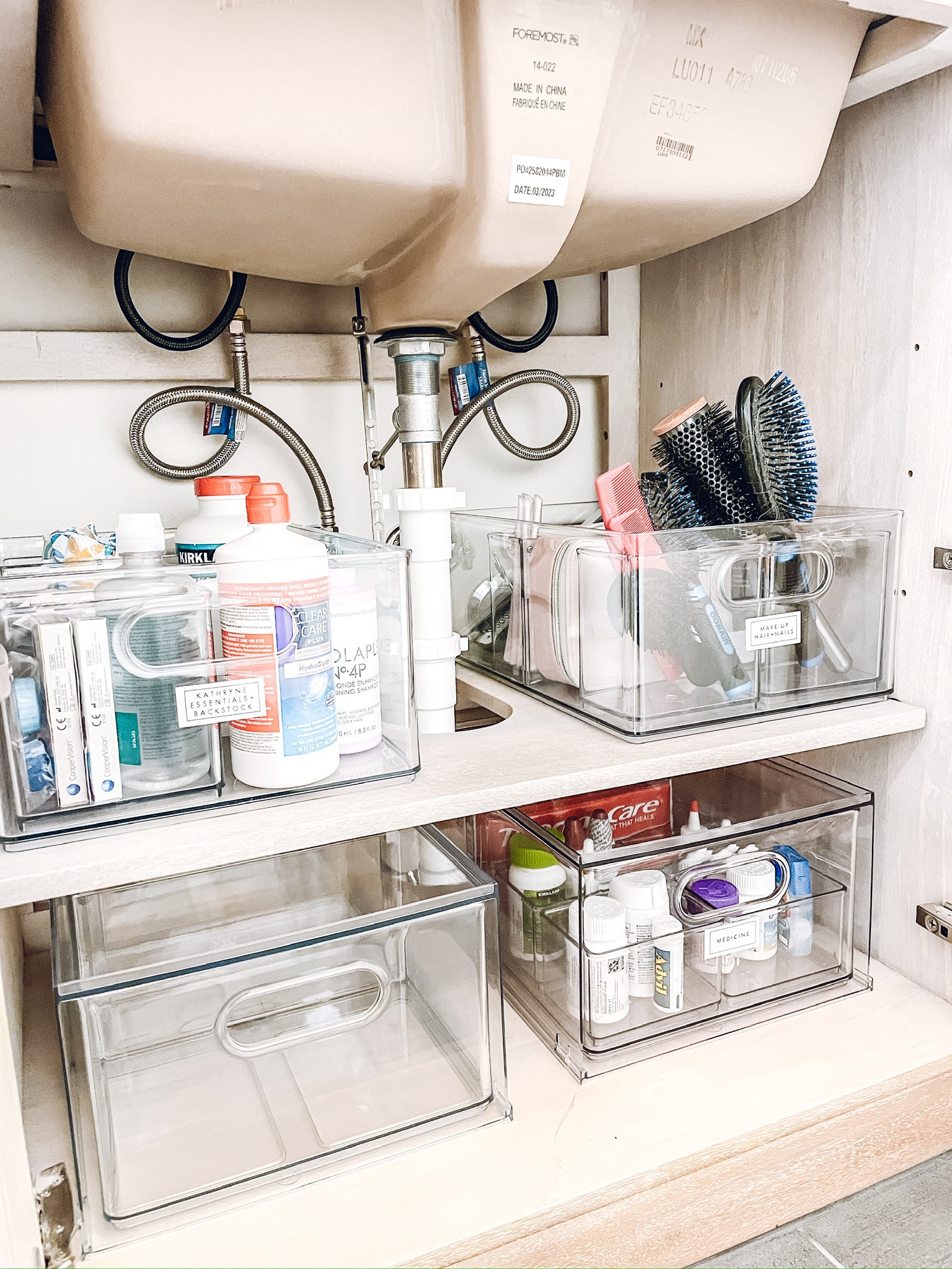 Bathroom Organization ✨