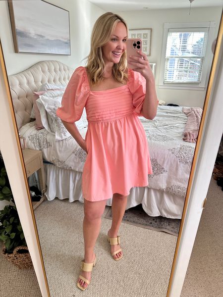 This mini dress is so cute, would also be perfect for all my petite girlies 💞 there’s a white version of this too which would be perfect for brides this year! 

#LTKstyletip #LTKmidsize