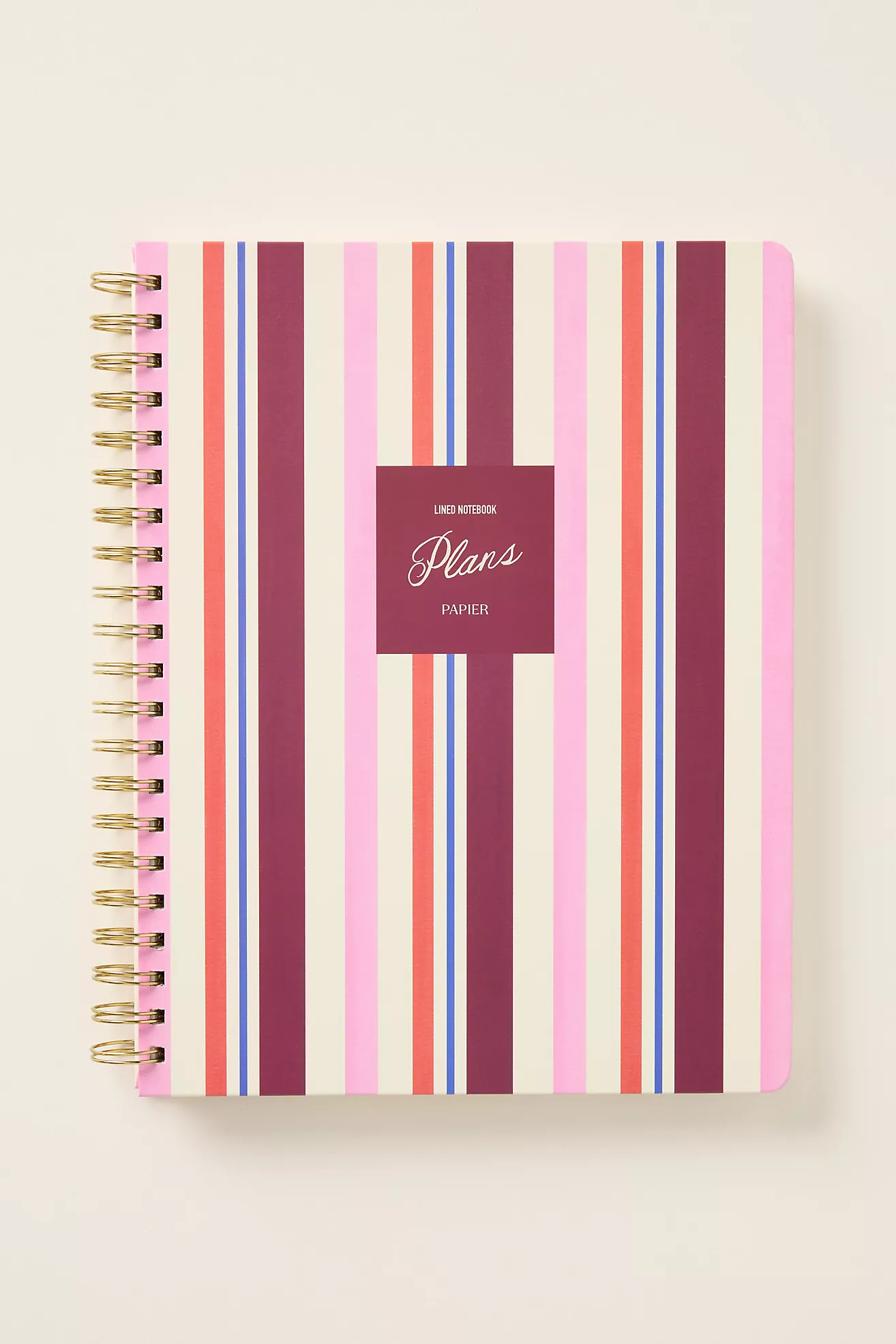 Papier Spiral Daily Softcover Planner | Anthropologie (US)