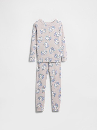 babyGap 100% Organic Cotton Unicorn PJ Set | Gap Factory