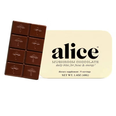 Alice Mushrooms Brainstorm Mushroom Dietary Supplement Chocolates - 8ct | Target