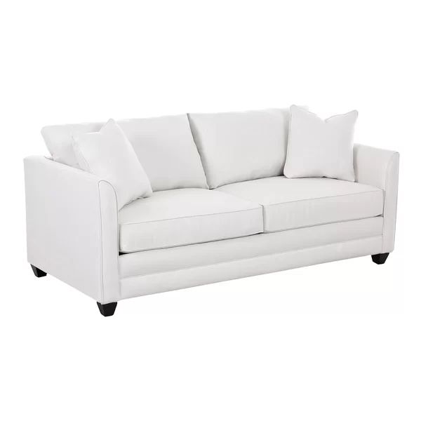 Sarah 77" Square Arm Sofa with Reversible Cushions | Wayfair North America