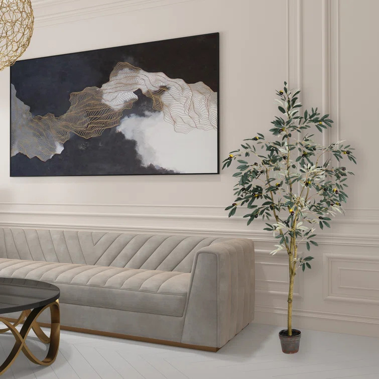 Faux Olive Tree in Pot | Wayfair North America