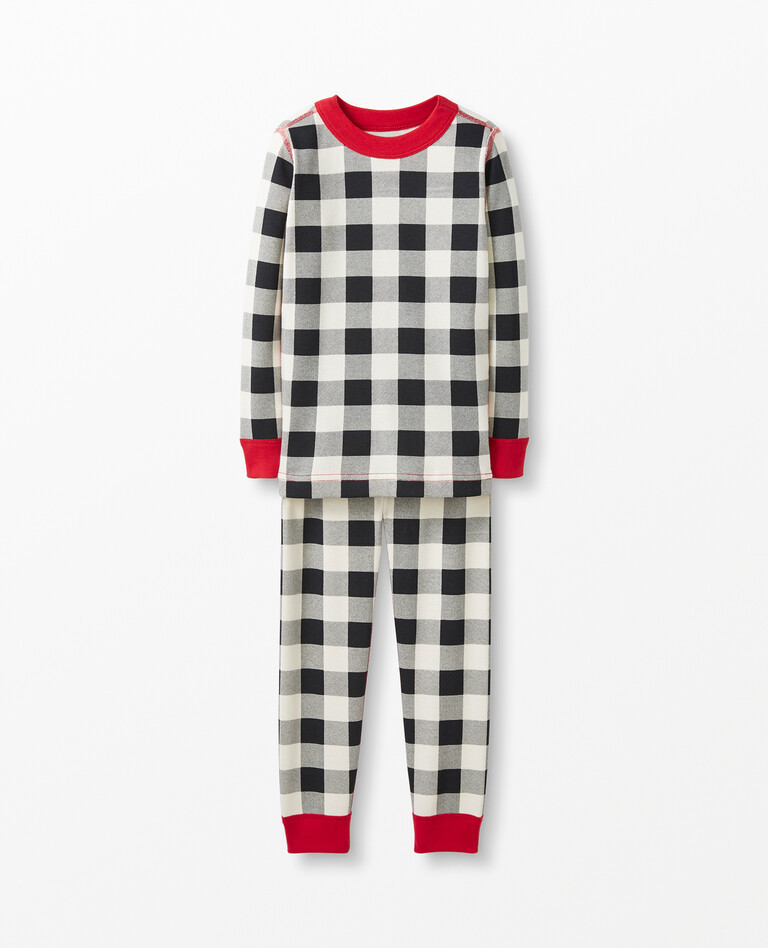 Holiday Print Long John Pajama Set | Hanna Andersson