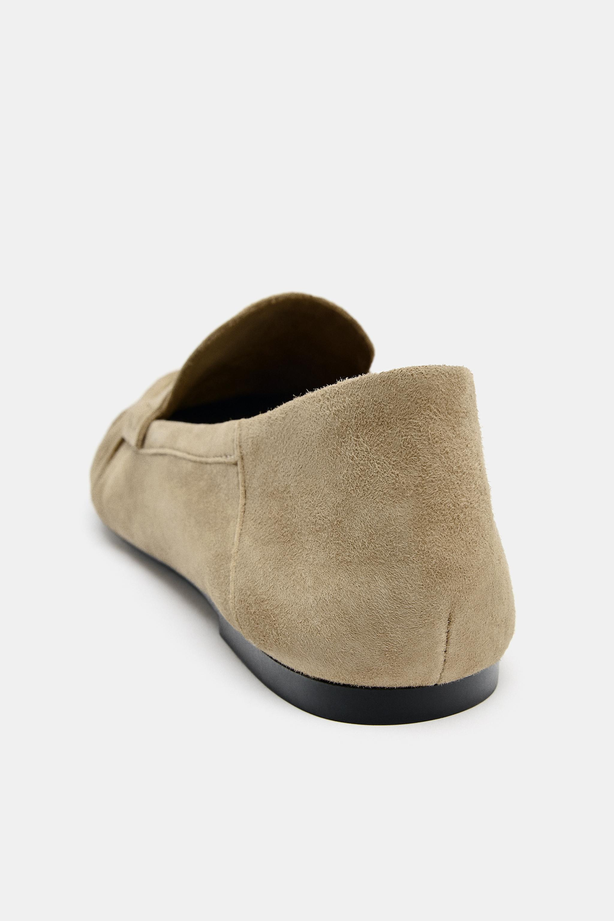 SUEDE SOFT LOAFERS | Zara US
