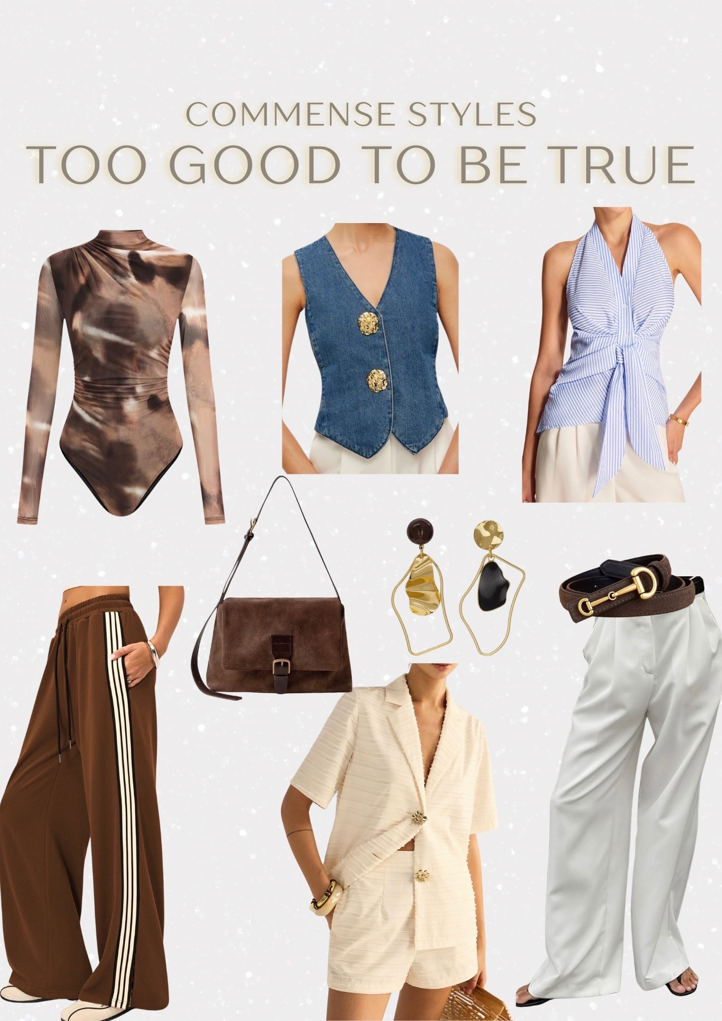 Commense is one of my most affordable and trendy websites to shop from!! So many good spring transition pieces✨

#LTKootd #LTKSeasonal #LTKgrwm