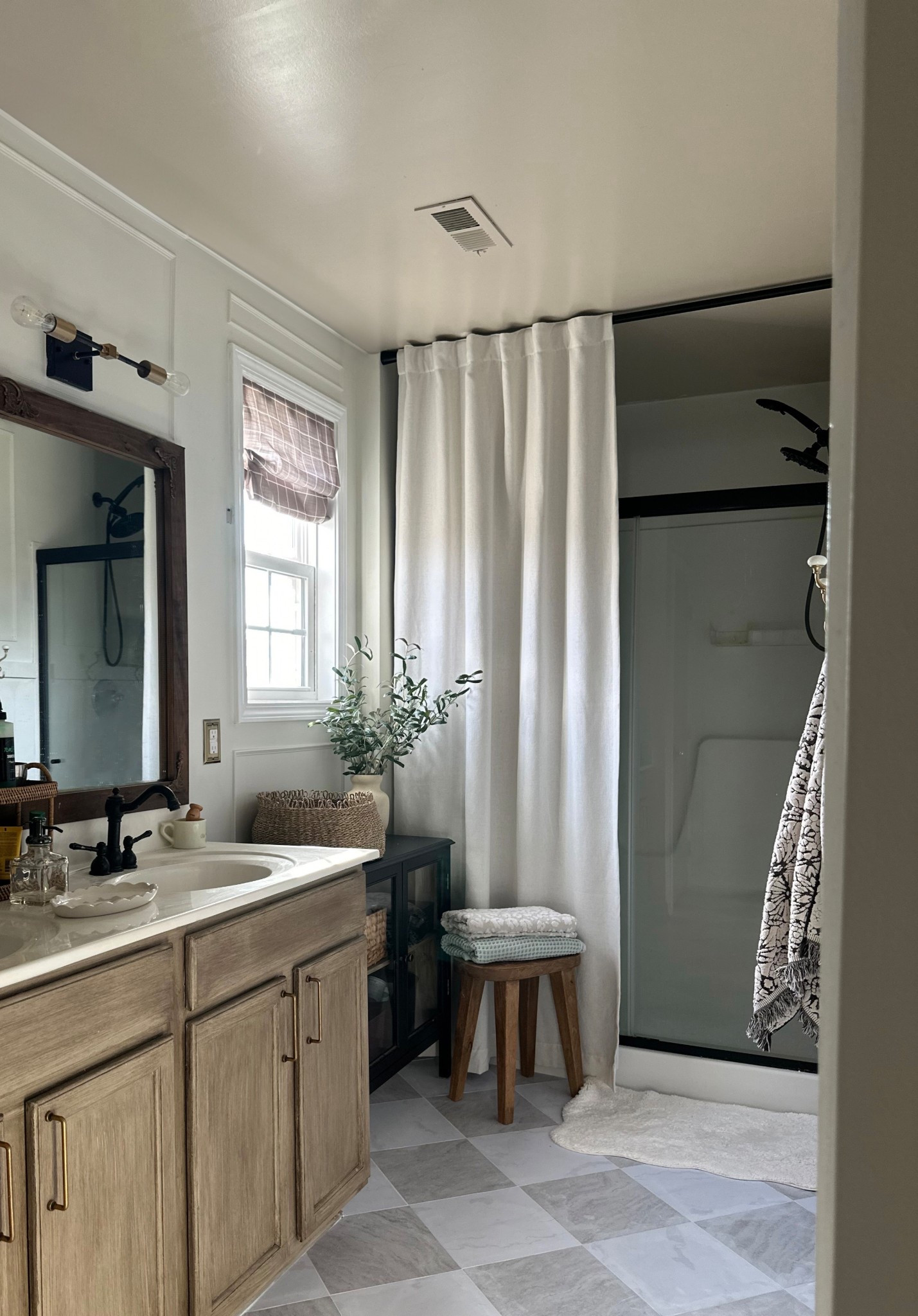 Faux wood glaze for $30!

#LTKHome