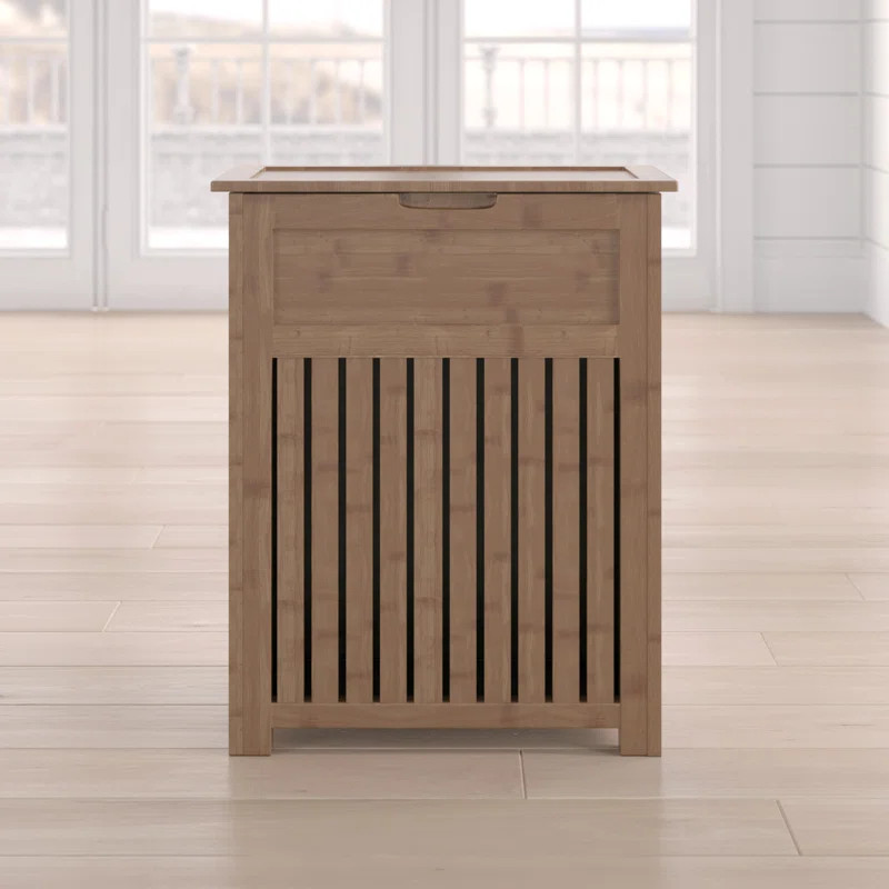 Bamboo Laundry Hamper with Handles | Wayfair North America