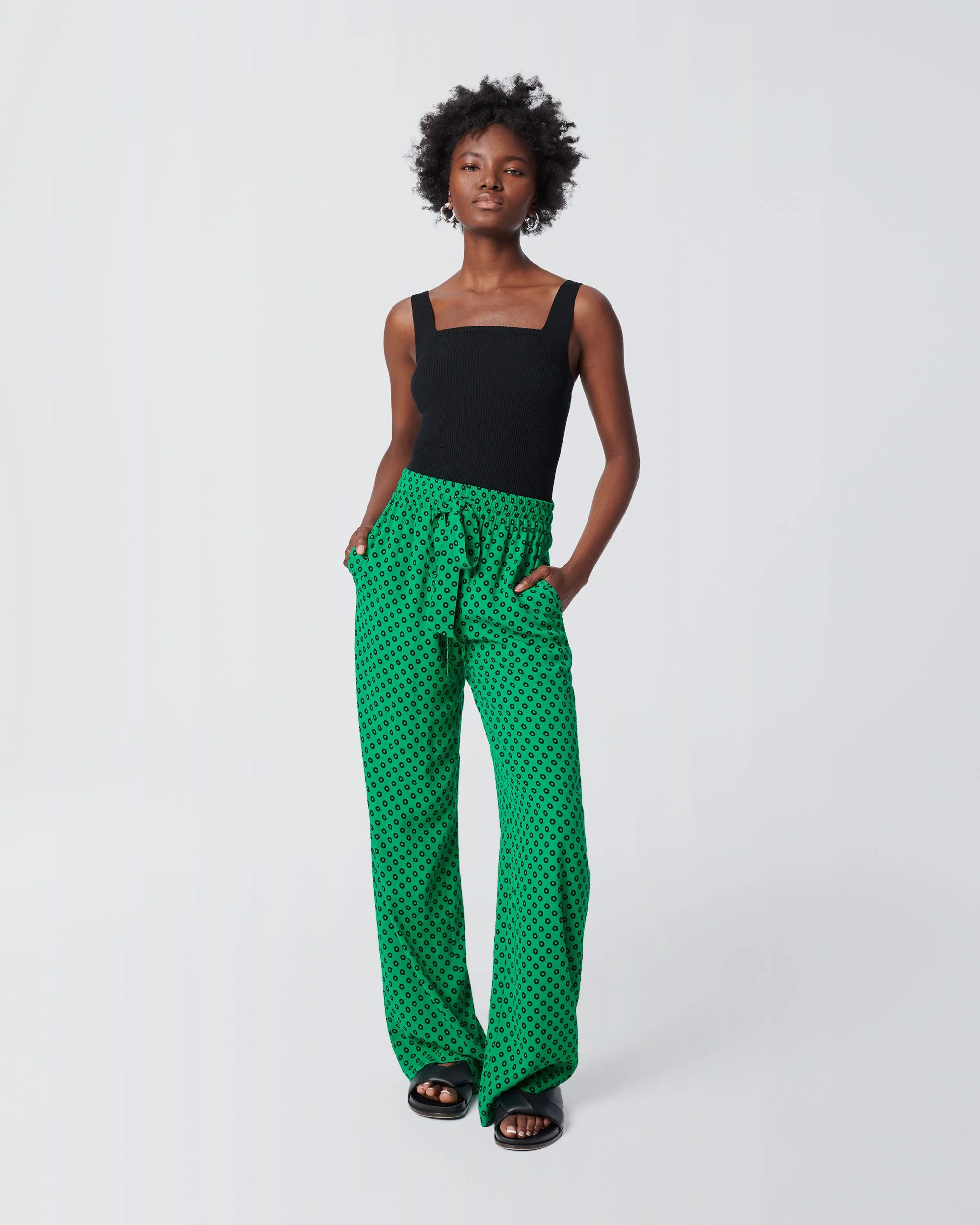 Denise Pajama Pants | Diane von Furstenberg US - Dynamic