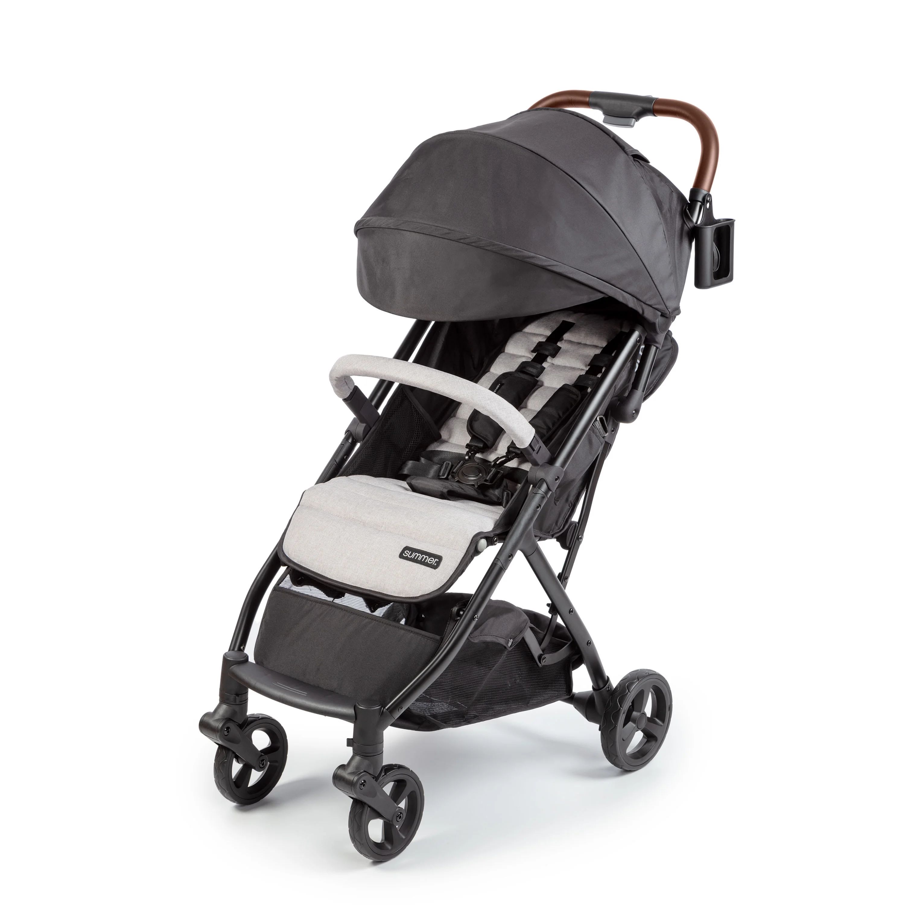 Summer by Ingenuity 3Dquickclose CS+ Compact Fold Baby Stroller, Black | Walmart (US)