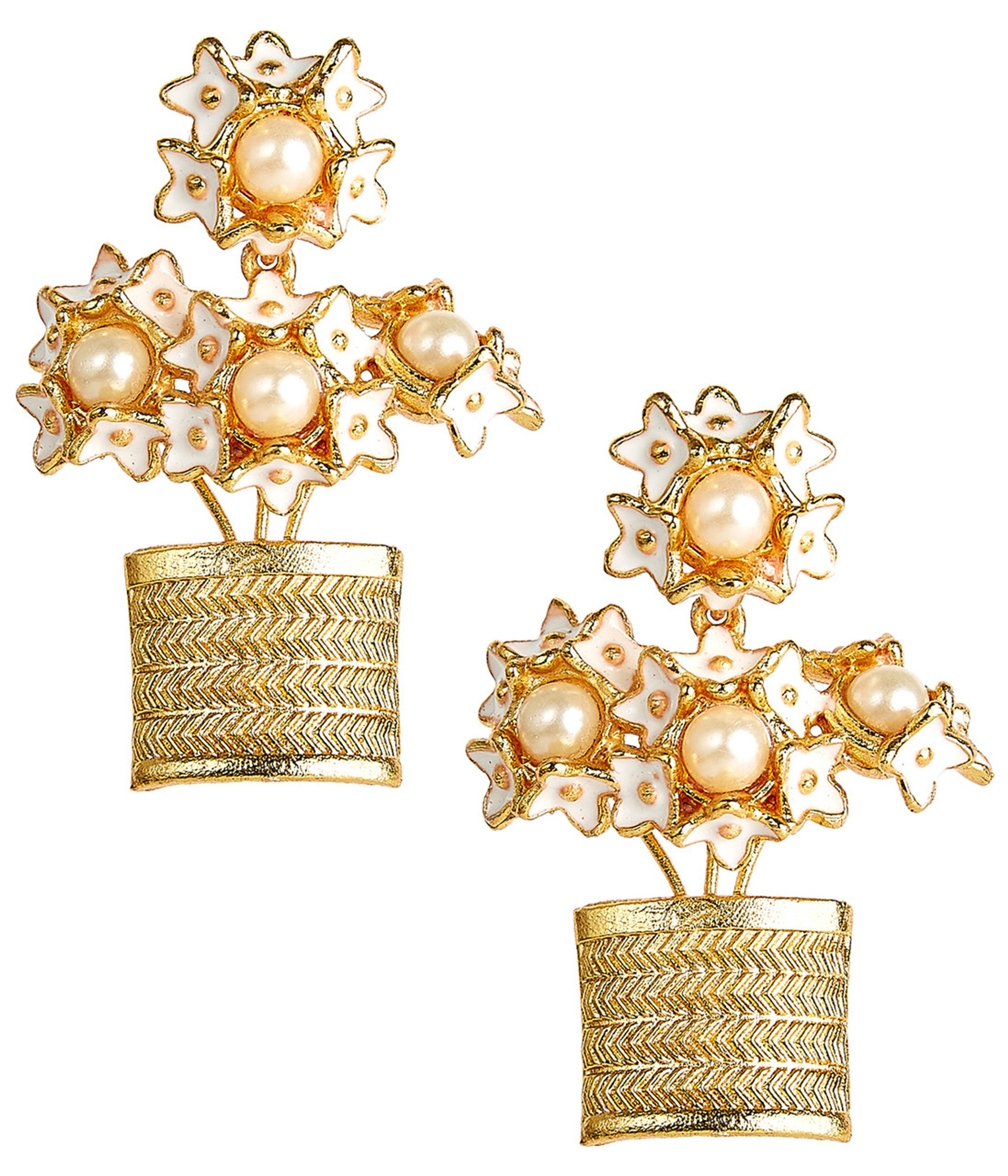 Lexi Earring - Flower Pot - Broke Brooke Collection - PreOrder | Lisi Lerch Inc