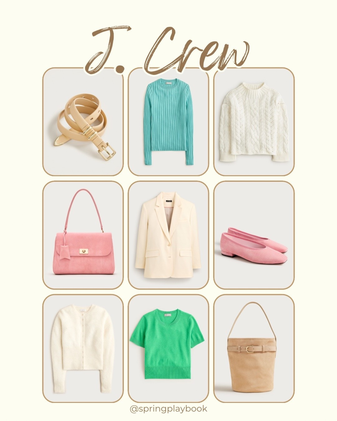 New Arrivals at J.Crew

I love these colors (pictured) for Light Springs. Emerald also working for Warm/True Springs

New cable knit rollneck sweater!

Spring | Cream | Light Spring

#LTKOver40 #LTKWorkwear #LTKMidsize