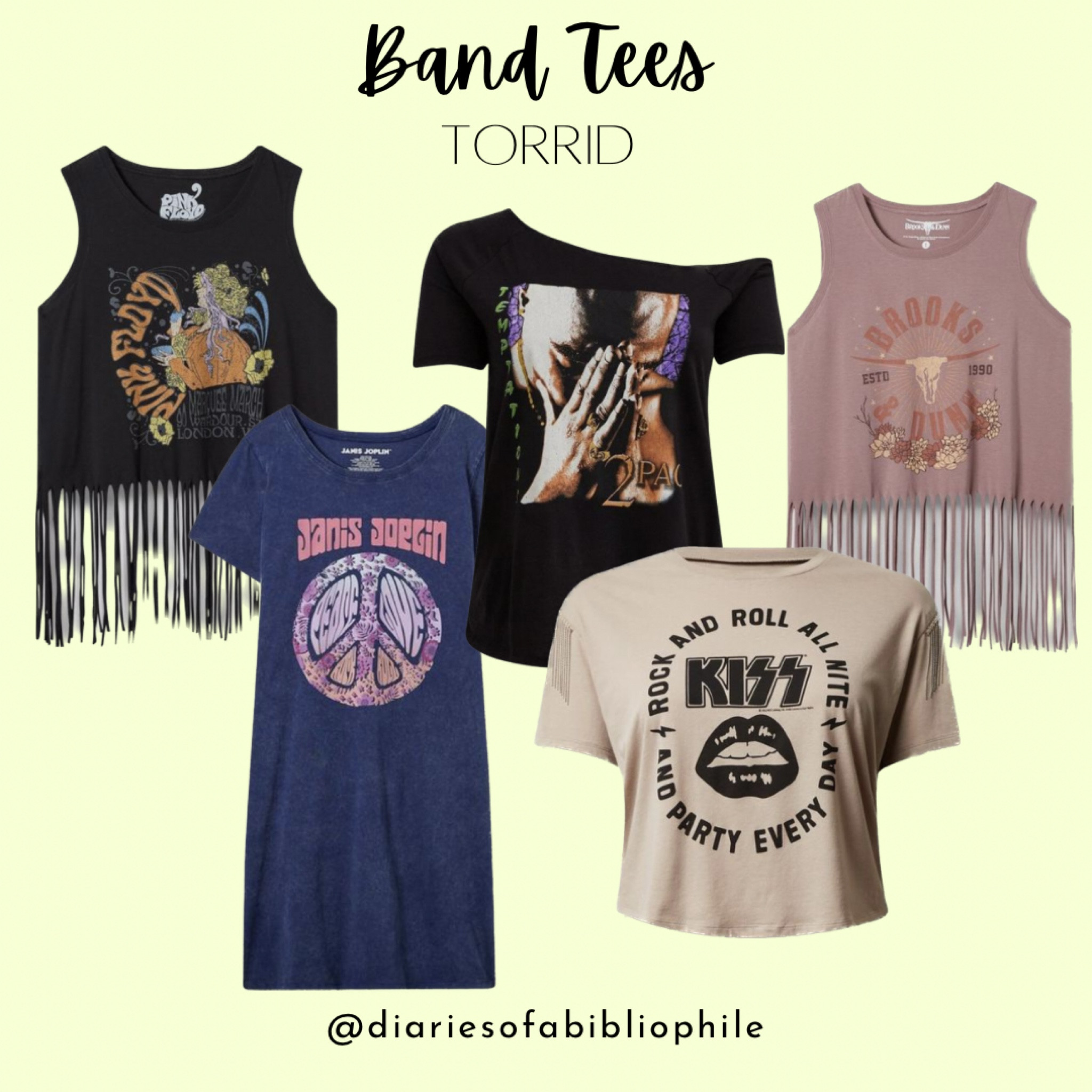 torrid band tees