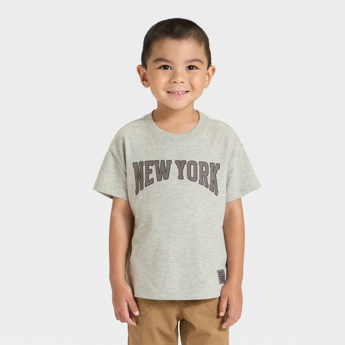 Toddler Boys' Short Sleeve Oversized T-Shirt - Cat & Jack™ | Target