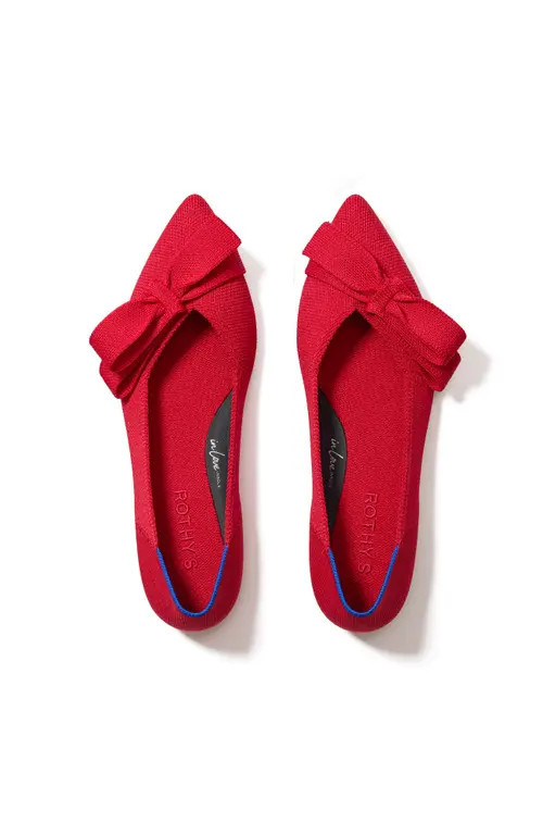 Rothy's The Bow Point II in Cupid at Nordstrom, Size 12.5 | Nordstrom