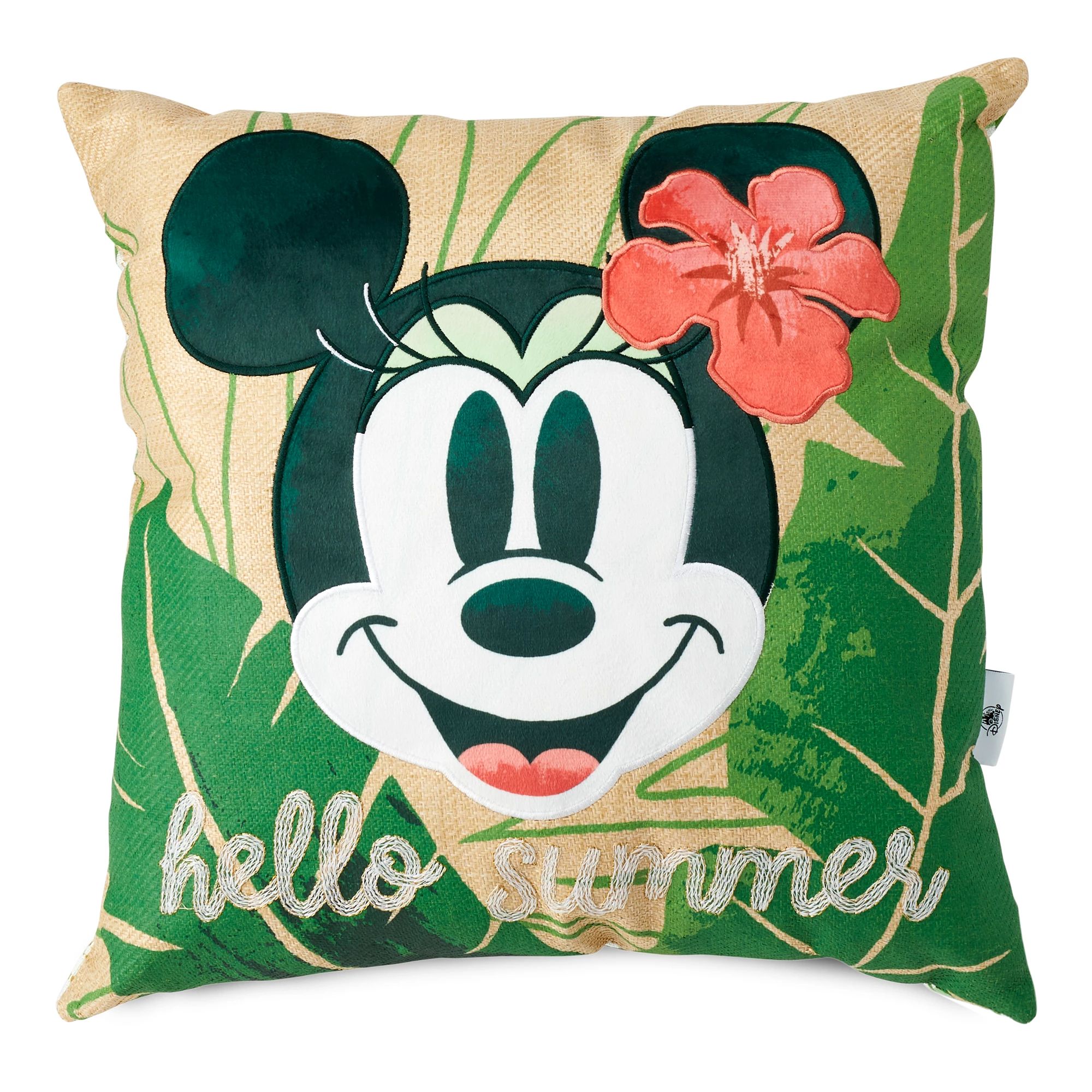 Minnie Mouse Tropical Pillow | Disney Store