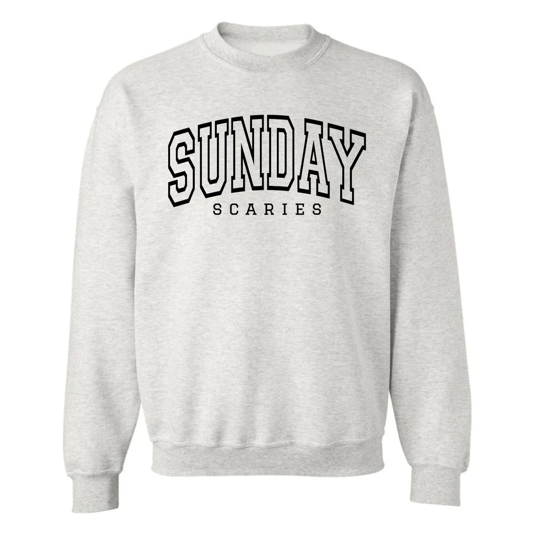 'Sunday Scaries' Crewneck Sweatshirt | United Monograms