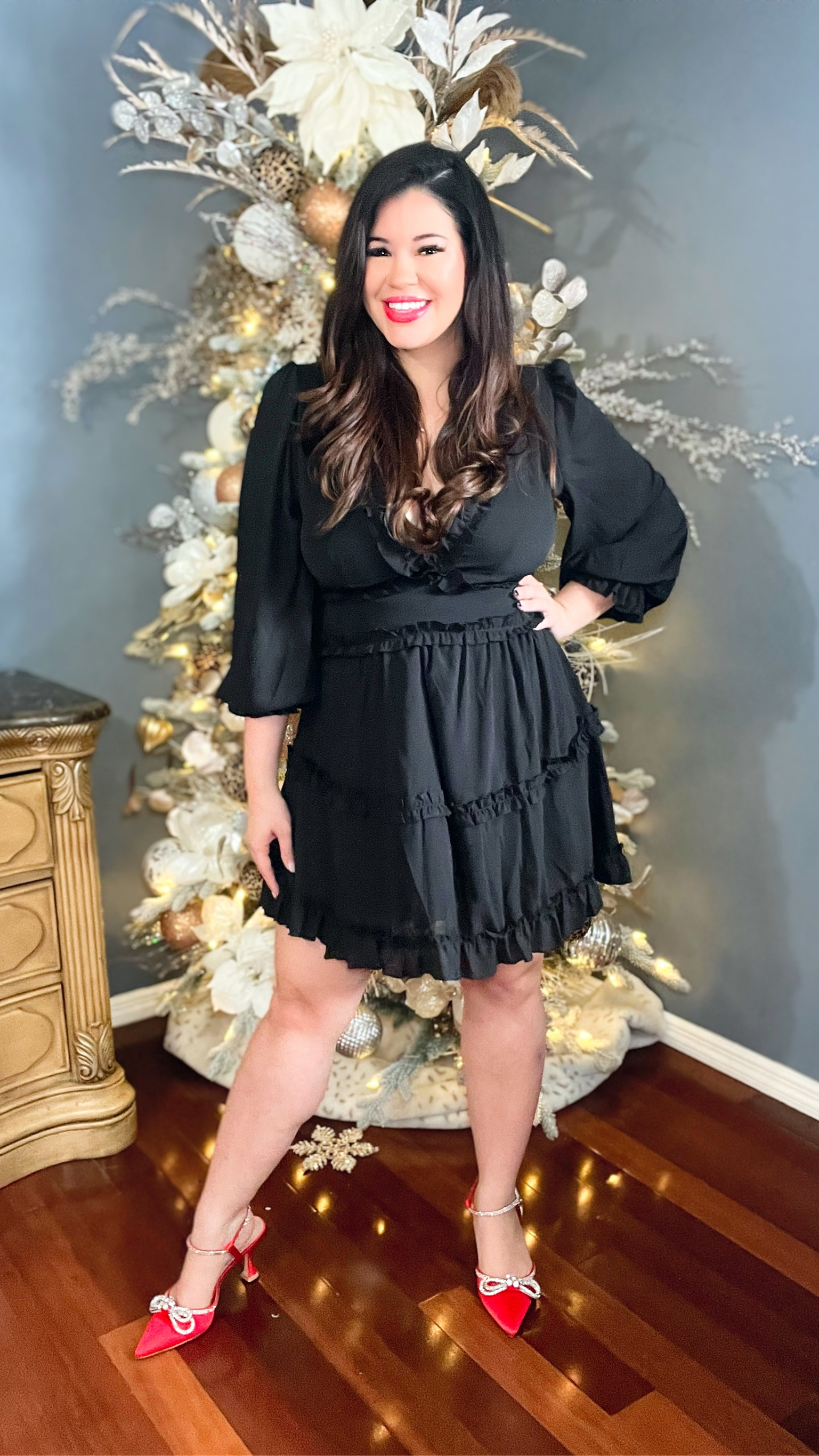 Amazon Holiday Dress

Wearing a medium

Gift Guide | Christmas |  Holiday Outfit | Holiday Dress |  Thanksgiving Outfit |  November Outfits |November Style | November Fashion | November Finds | Affordable Fashion |  Outfit Inspo | Winter Style |  Amazon Finds |  Amazon Fashion | Amazon Style |  Winter Style | Fall Fashion | Fall Style | Fall Outfit Ideas | Fall Accessories | Winter Fashion | Winter Outfit Ideas | Winter Accessories | Holiday Outfit Ideas |  Christmas Outfit Ideas | Christmas Style | Holiday shoes | Midsize 

#LTKHoliday #LTKsalealert #LTKCyberweek