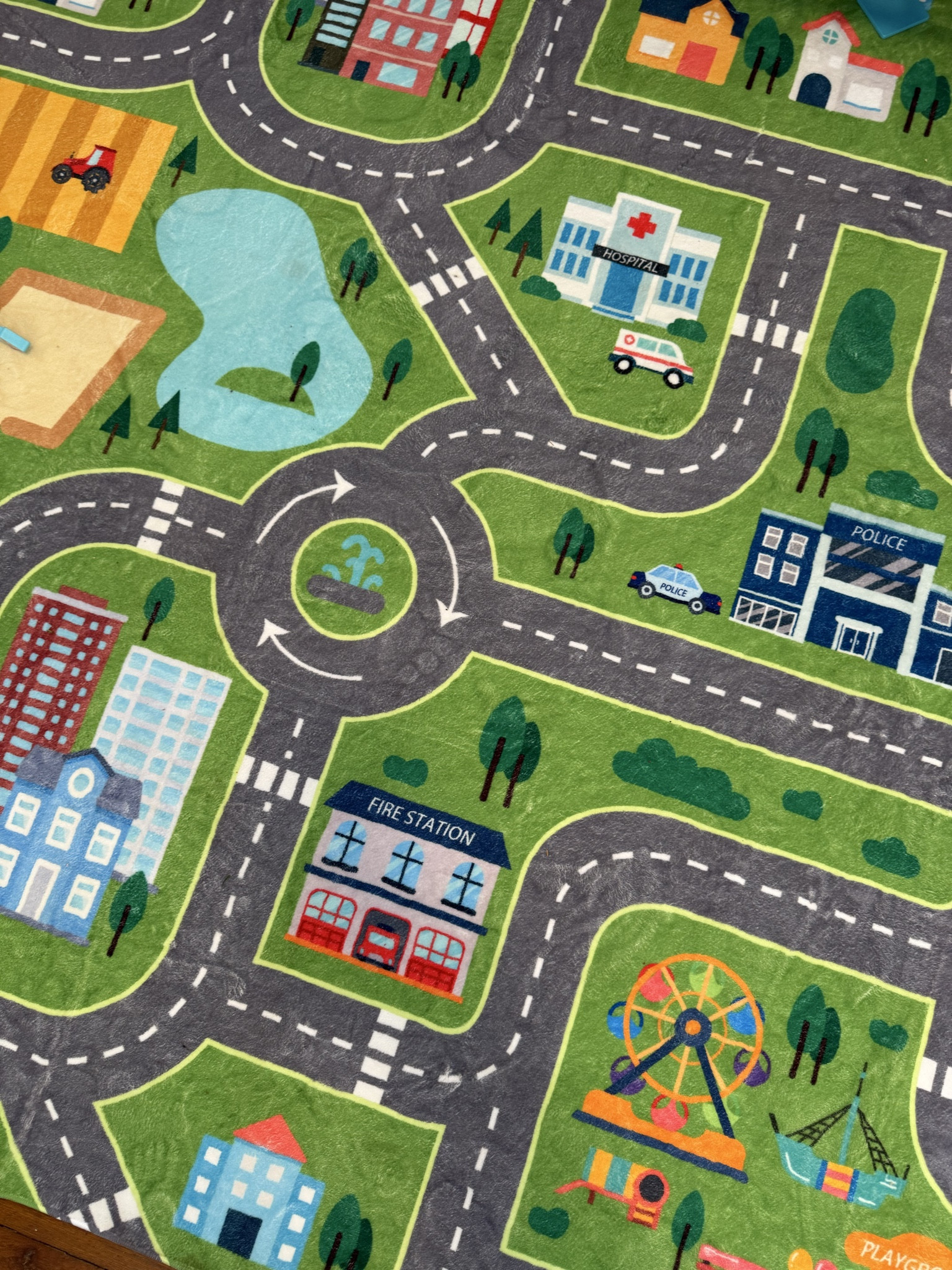 Archie loves his new rug!! He’ll line up his cars and create a traffic jam. He gets his toys animals and puts them on the farm. It’s really helping him stretch his imagination  

#LTKHome #LTKGiftGuide #LTKKids