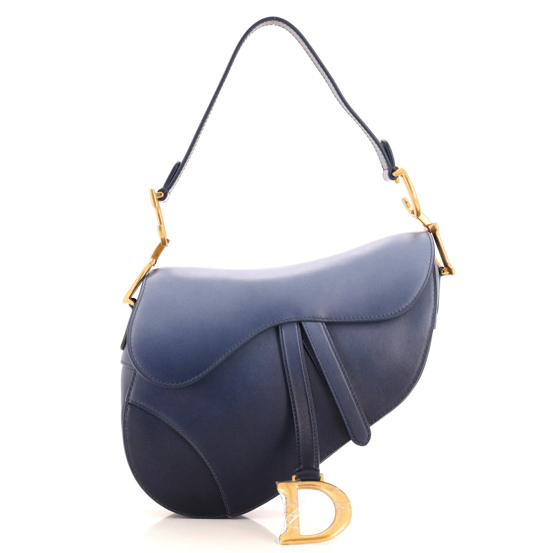 Saddle Handbag Gradient Leather Medium | Shop Simon