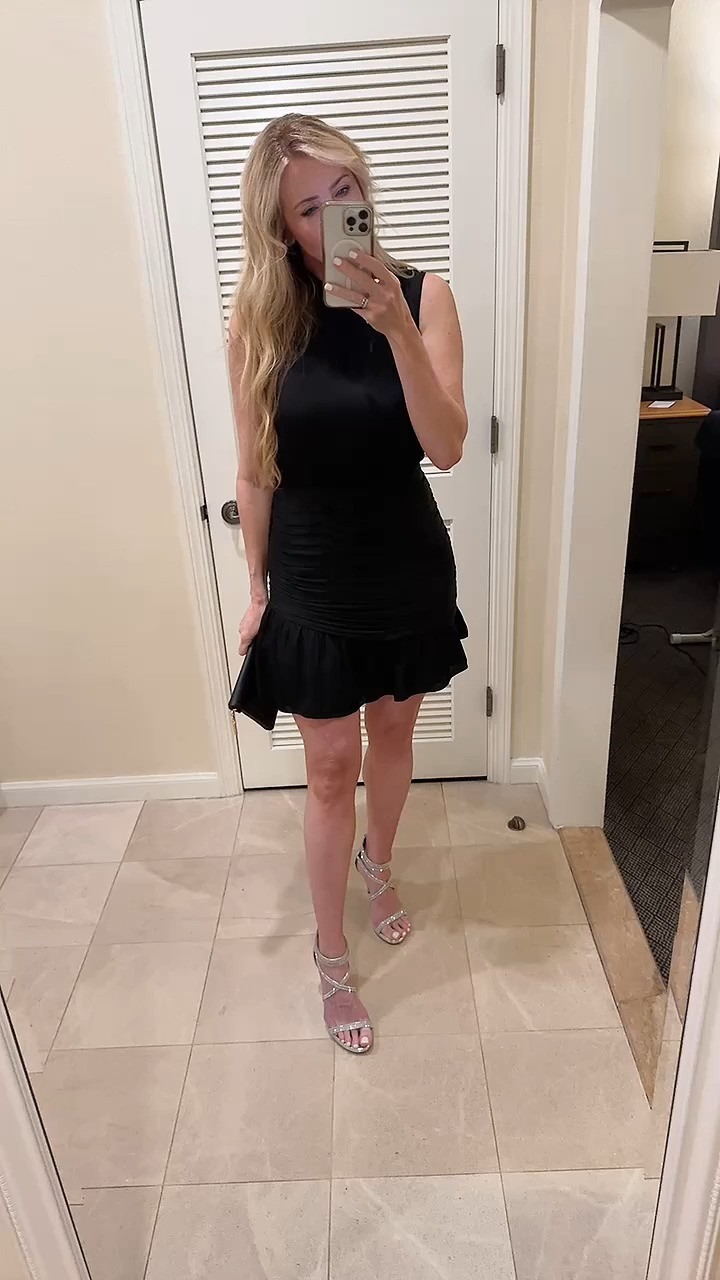 The amount of people who complimented me on my shoes NYE - was so sweet! I LOVE these shoes and this dress is a total classic!  

 #LTKSeasonal #LTKSaleAlert